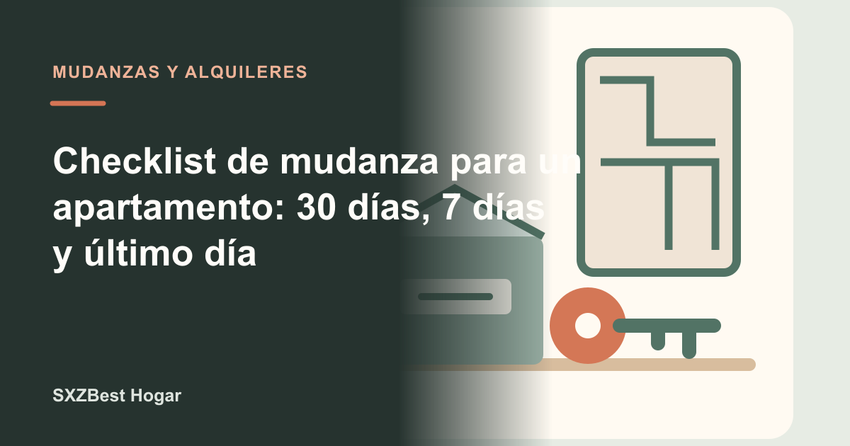 Cajas de mudanza etiquetadas por habitación y prioridad