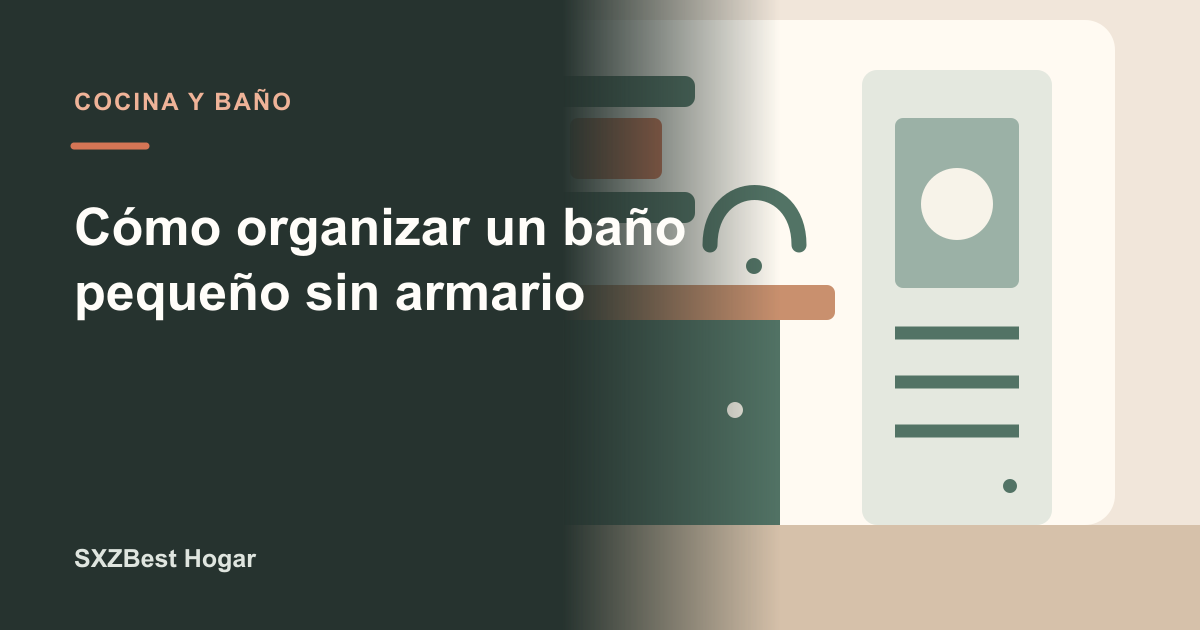 Baño pequeño con carrito estrecho, ganchos y baldas ventiladas